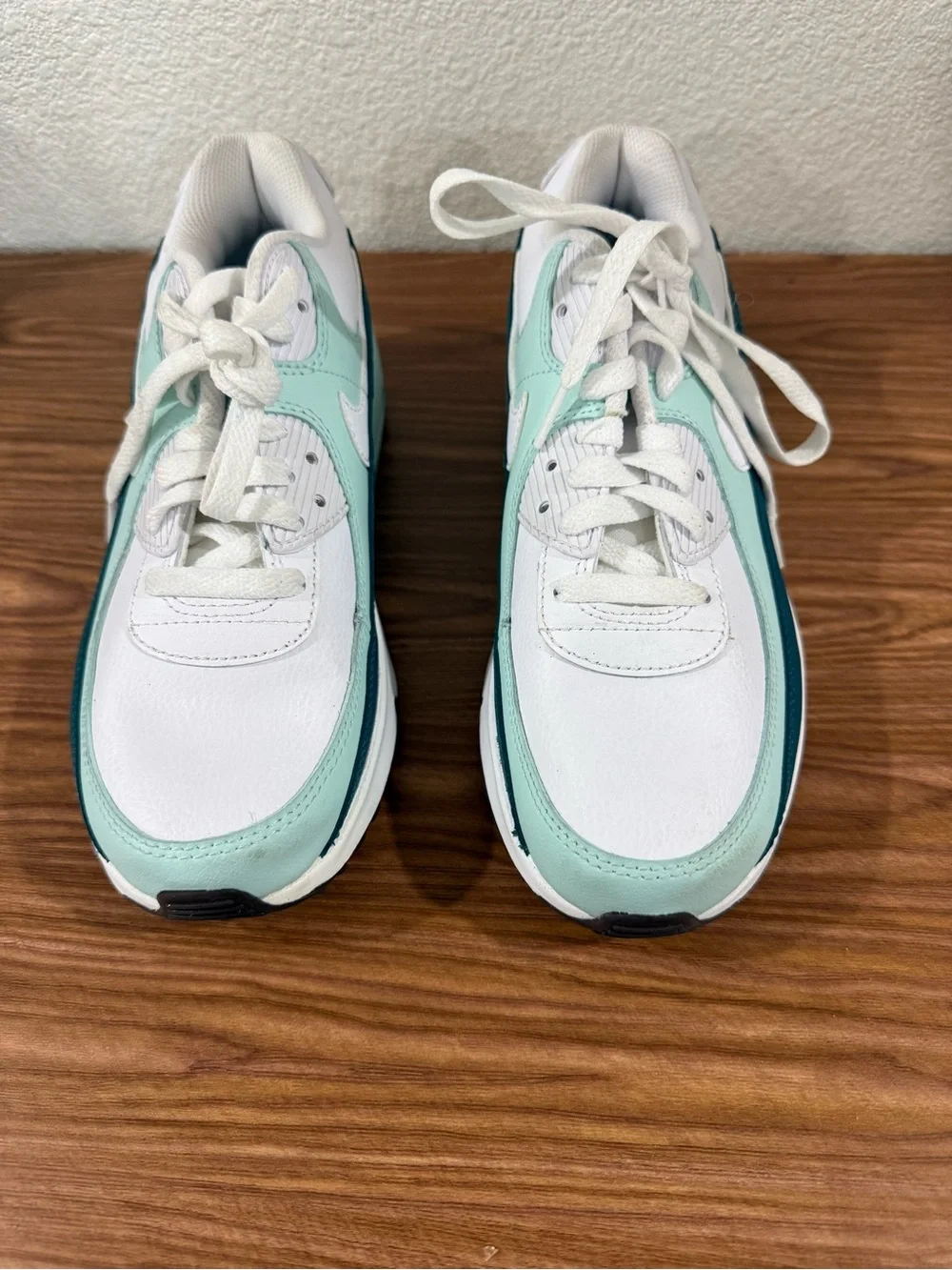 Nike Air Max Sneakers in White, Mint and Teal